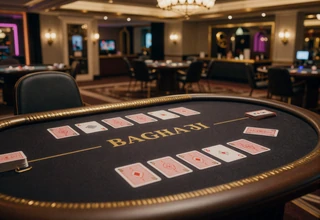 Live Baccarat VIP-Tisch mit goldenen Akzenten bei XON Casino